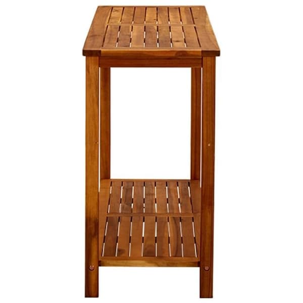 Maison Exclusive - Havekonsolbord 110x40x75 cm Solid akacietræ