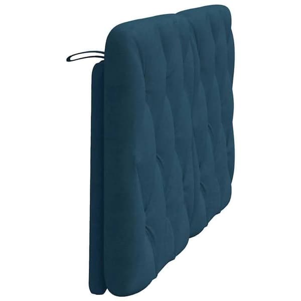 Maison Exclusive - Blå sänggavelkudde 120 cm i sammet