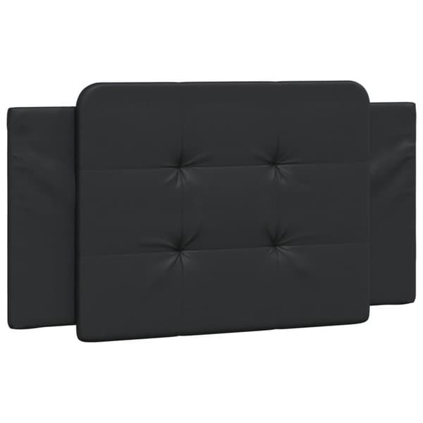 Maison Exclusive - Sänggavelkudde Zadar svart 100 cm konstläder