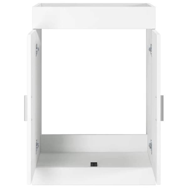 Maison Exclusive - Hvid badeværelses underskab 56 x 37,5 x 81 cm Vit