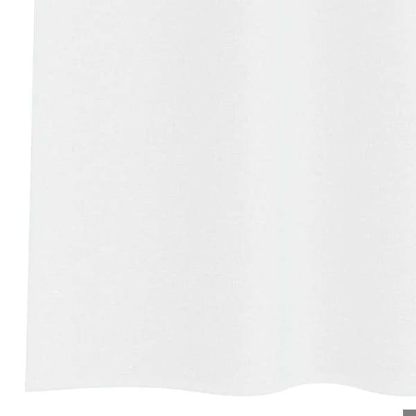 Maison Exclusive - Gardin i Voile 2 st Vit 260 x 140 cm Polyester Vit