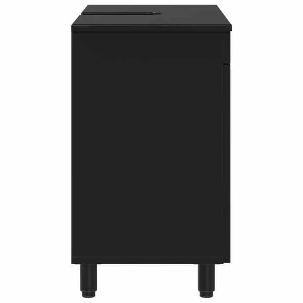 Maison Exclusive - Badeværelsesvaskeskab Sort 60 x 35 x 60 cm