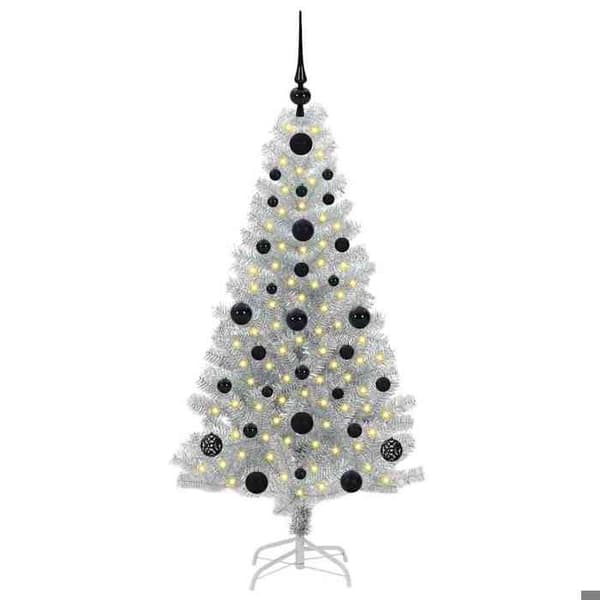 Maison Exclusive - Julgran Silver 120 cm PET Pengar