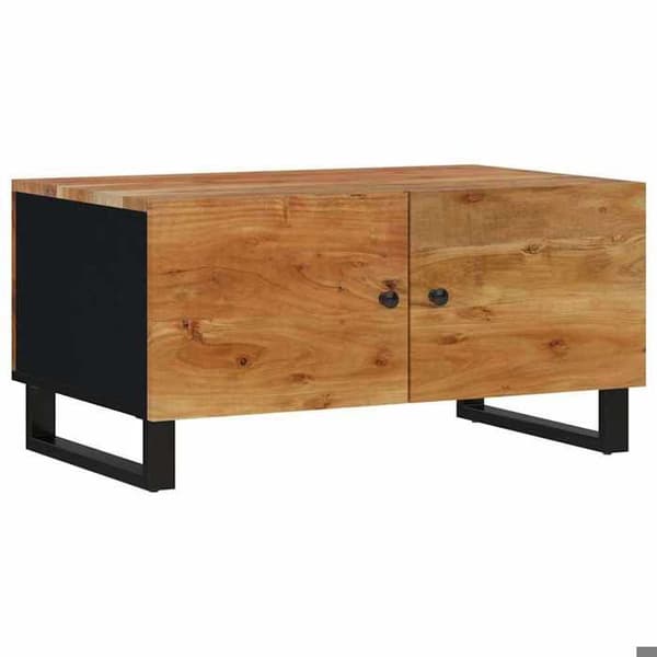 Maison Exclusive - Sofabord 80x50x40 cm Solid akacietræ og ingeniørtræ