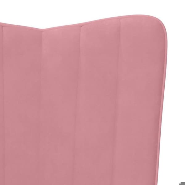 Maison Exclusive - Relax stol i rosa velour