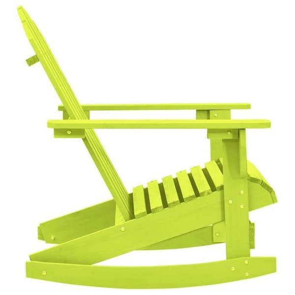 Maison Exclusive - Adirondack gungstol i massiv granträ grön