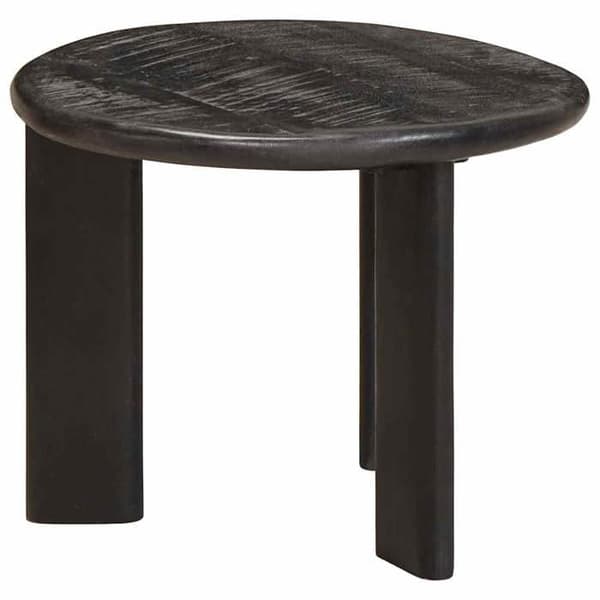 Sofaborde i stabelbare sæt - MAISON EXCLUSIVE - Model 3 stk Ø54 x H40 cm - Hvid - Stabelbare - Rund form