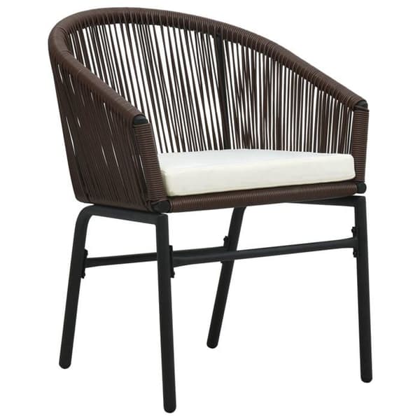 Maison Exclusive - Trädgårdsset 7 delar Brun