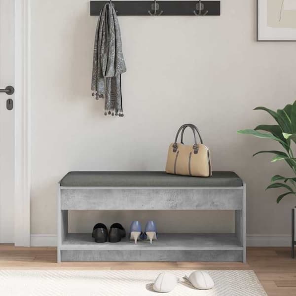 Maison Exclusive - Betoni Harmaa Penkki 83 x 38 x 45 cm