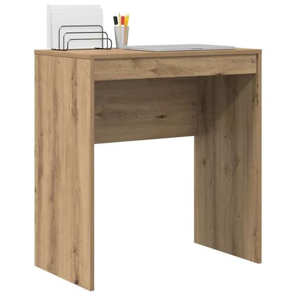 Maison Exclusive - Håndlavet egetræskontor 70 x 40 x 76 cm Ek