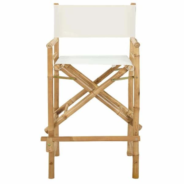 Maison Exclusive - Foldbar direktørstol 2 stk Naturlig bambus Naturlig (bambu)