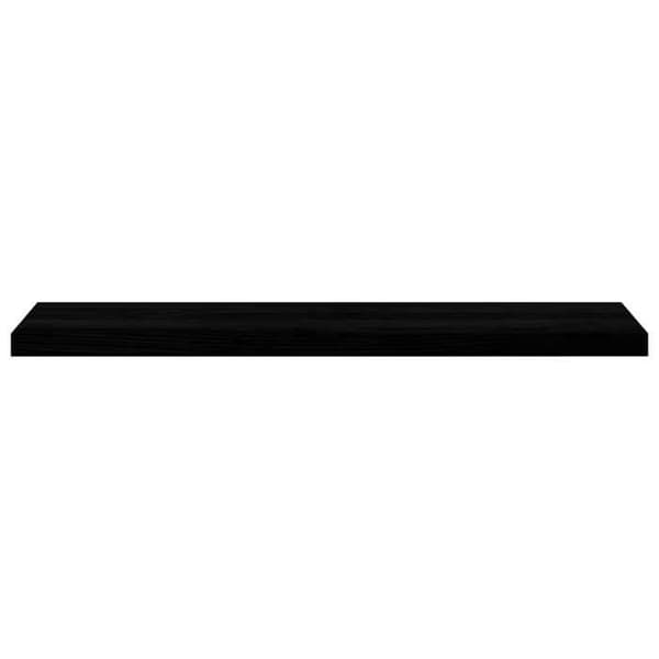 Trappe - EKSKLUSIV HUS - Sæt 4 - Massiv eg - 110x30x2 cm - Brun-sort brun-svart