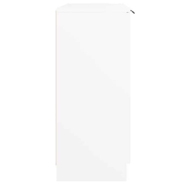 Maison Exclusive - Buffé Vit 60x30x70 cm Ingenjörsträ