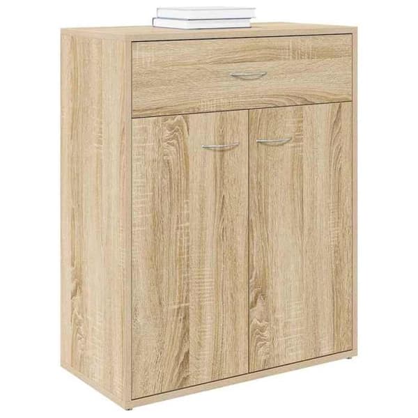 Maison Exclusive - Buffé Ek sonoma 60x30x75 cm Ingenjörsträ