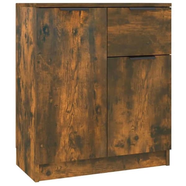 Maison Exclusive - Bufféer 2 st Rökek 60x30x70 cm Ingenjörsträ