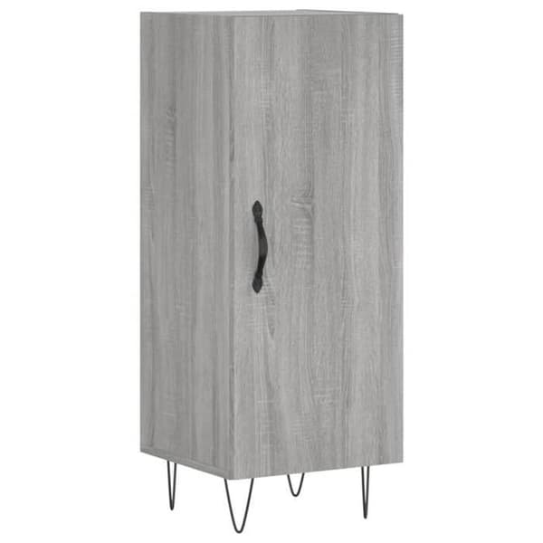 Maison Exclusive - Buffet Sonoma grå 34,5x34x90 cm Ingenjörsträ