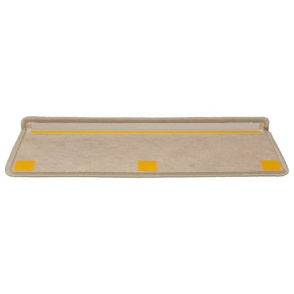Maison Exclusive - Selvklæbende trappetæpper 15 stk 65x21x4 cm Sand
