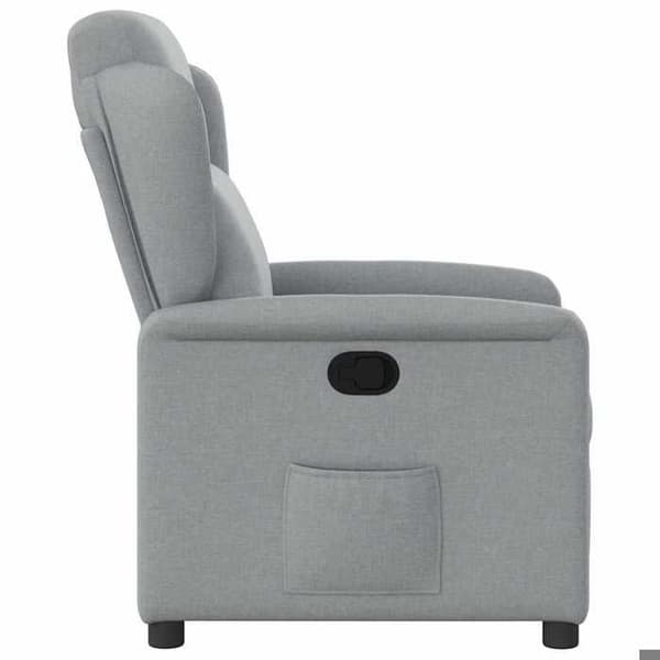 Maison Exclusive - Lätt grå recliner i tyg