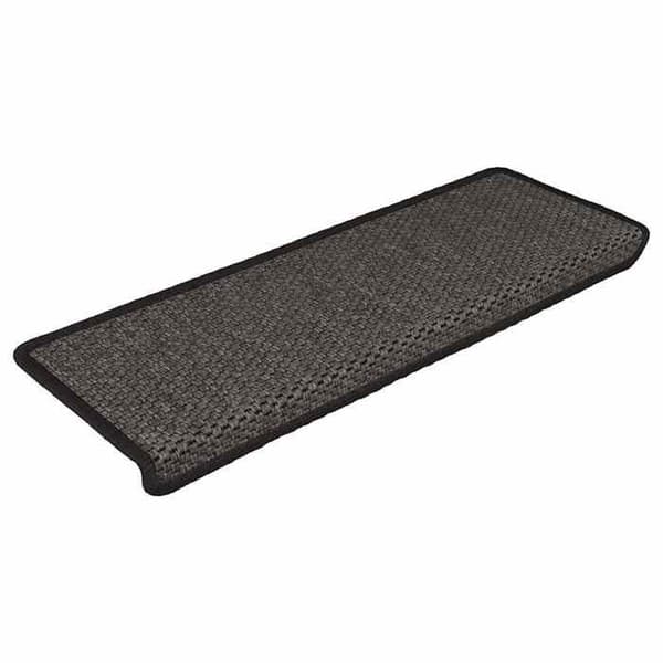 Maison Exclusive - Selvklæbende trappetæpper 15 stk 65x21x4 cm Antracit