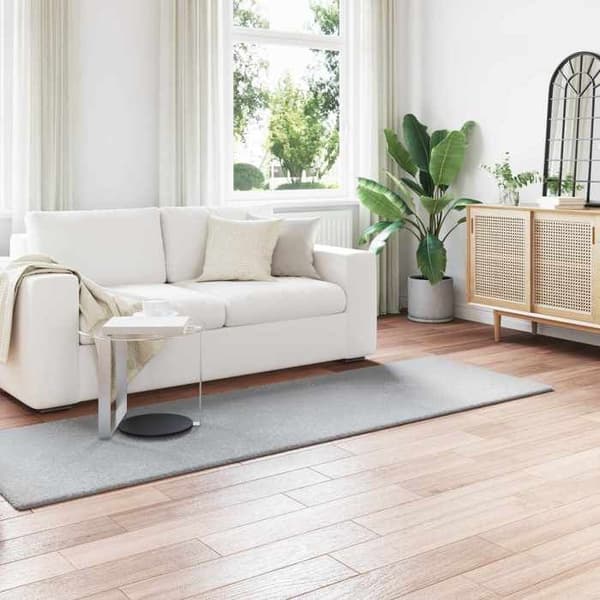 Matto - MAISON EXCLUSIVE - OLITE - Tekokarva polyesteri - Liukumaton - 80 x 250 cm Grå
