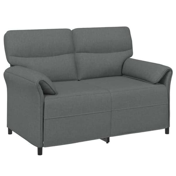 Maison Exclusive - Sæt af 2 sofaer Mørkegrå Stof
