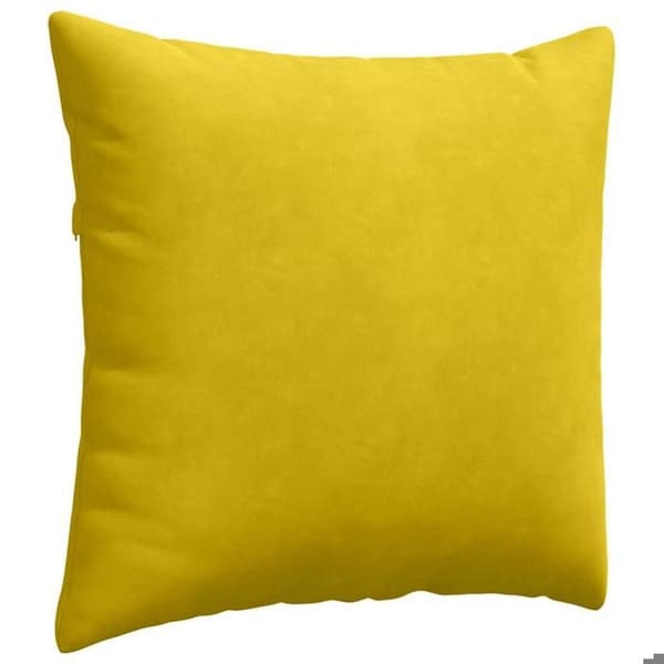 Maison Exclusive - Soffkuddar 2 st Gul 45 x 45 cm Gul