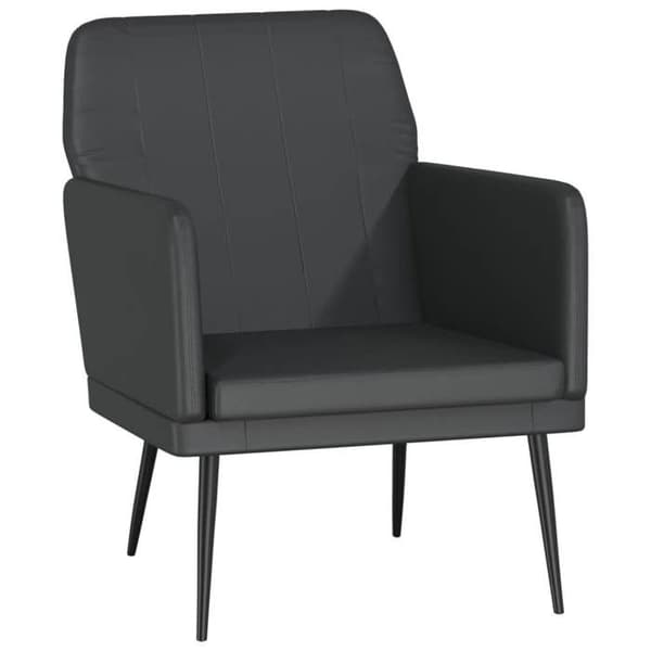 Maison Exclusive - Sort Stol 61x78x80 cm Syntetisk Læder