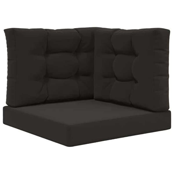 Maison Exclusive - Udendørs sofa pude Polyester Sort 60 x 60 cm Svart