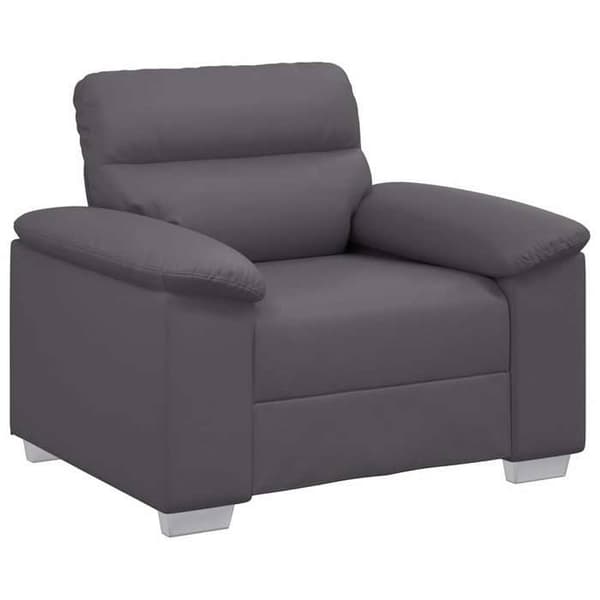 Maison Exclusive - Grå sofa stol 100x81x84 cm i kunstlæder