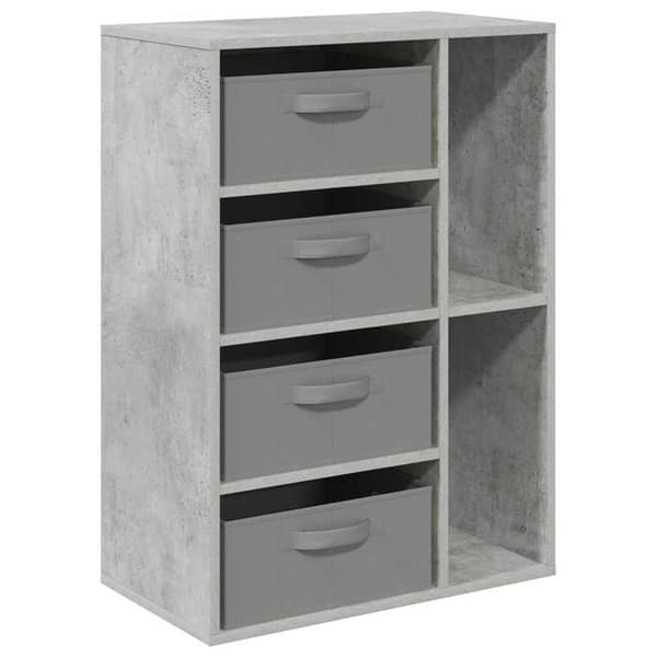 Maison Exclusive - Buffé Grå betong 60 x 33,5 x 84 cm