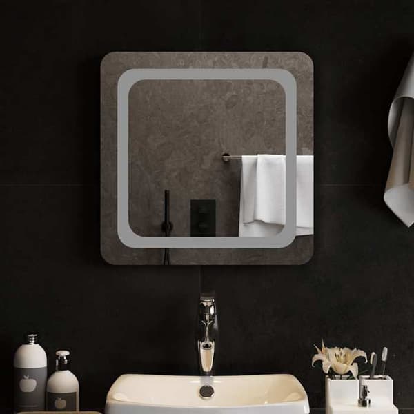 Maison Exclusive - LED-badrumsspegel 50x50 cm