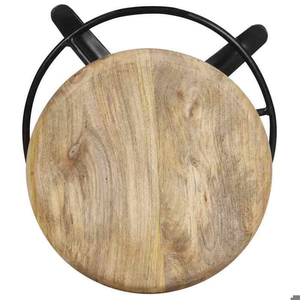 Maison Exclusive - Baarijakkarat 2 kpl 52 cm massiivipuusta mangopuu