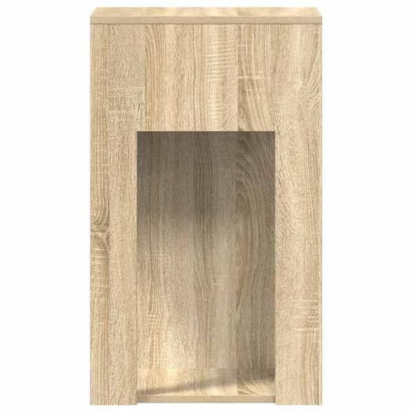 Maison Exclusive - Datorställ med låda ek sonoma 30x44x74 cm
