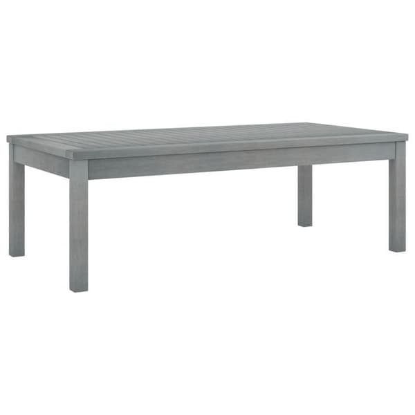 Maison Exclusive - Havegruppe 5 stk med pude i solid akacietræ Grå Grå