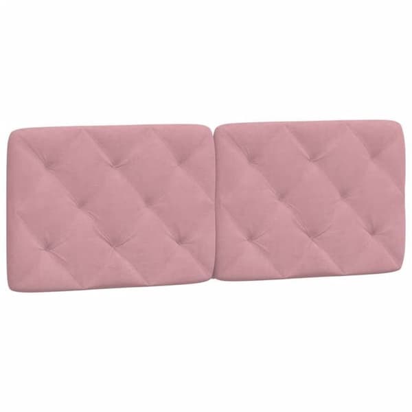 Maison Exclusive - Rosa huvudgavelkudde 140 cm sammet