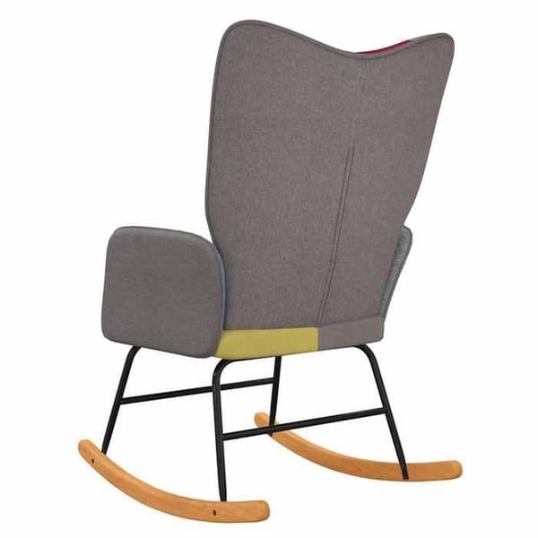 Maison Exclusive - Patchwork Tyg Gungstol