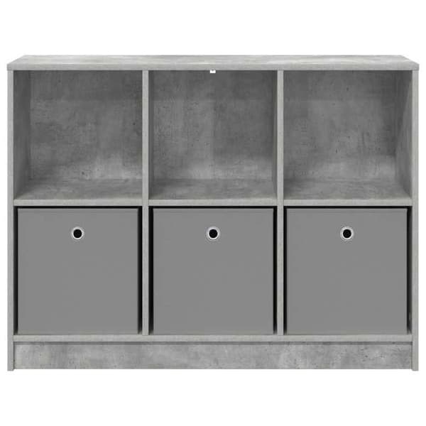 Maison Exclusive - Betoniharmaa buffet 102 x 32 x 73,5 cm