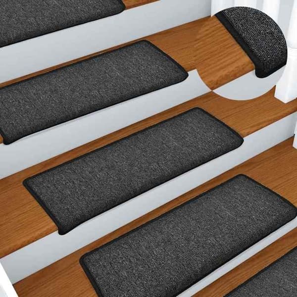 Maison Exclusive - Trappmatta 30 delar 65x21x4 cm antracit antracit