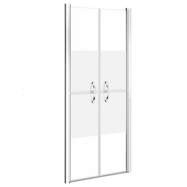 Maison Exclusive - Duschdörr ESG halvmatte 91x190 cm