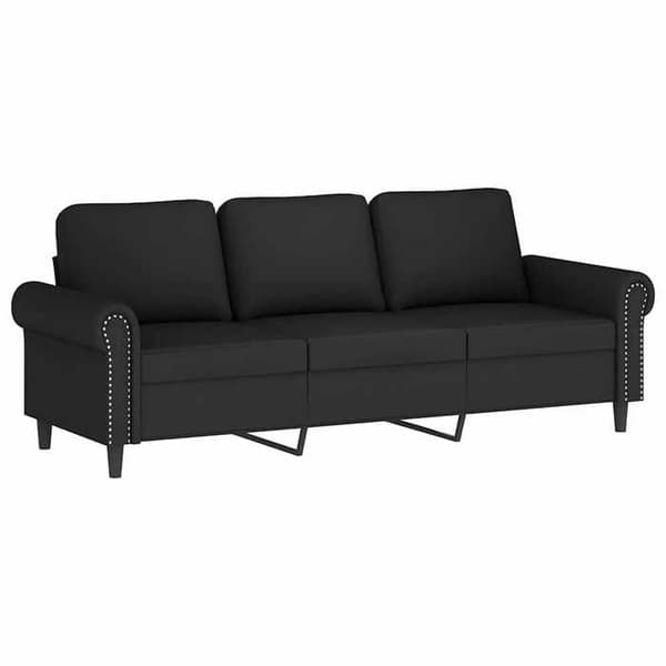 Maison Exclusive - 2 kpl sohvasetti mustilla samettityynyillä