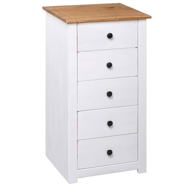 Maison Exclusive - Buffé Vit 46x40x89 cm Pin Gamme Panama Vit
