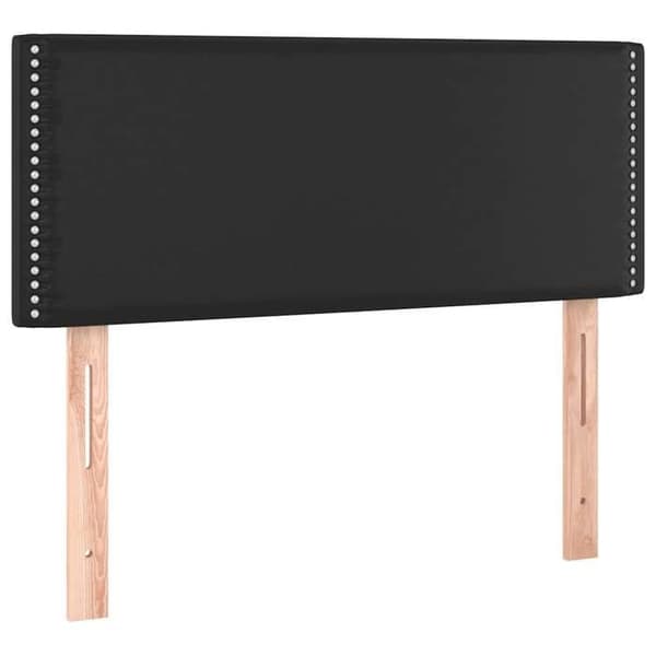 Maison Exclusive - Sort Hovedgærde 80x5x78/88 cm Simililæder