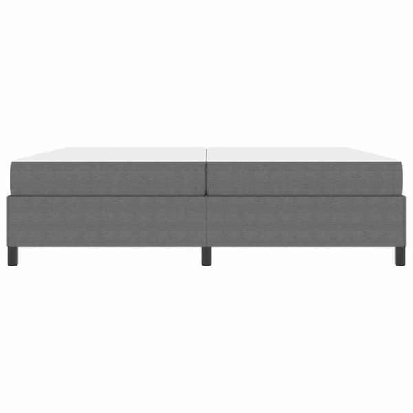 Maison Exclusive - Sengestel med madras Lys grå 200 x 200 cm stof
