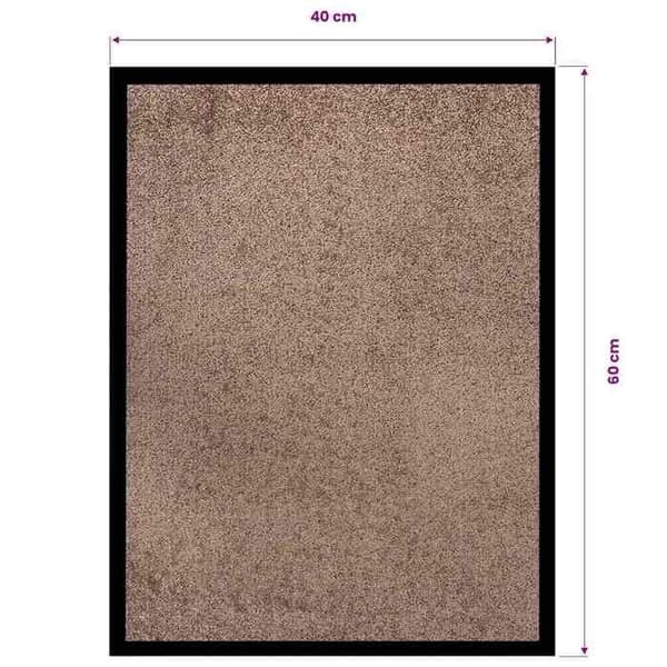 Maison Exclusive - Dørmåtte Brun 40x60 cm brun