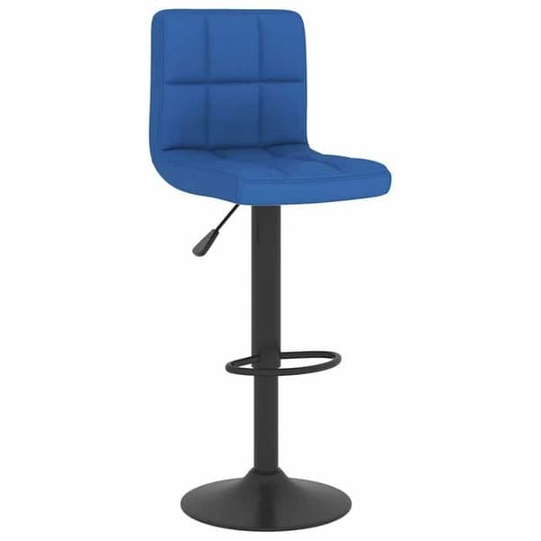 Maison Exclusive - Barstolar set om 2 blå tyg