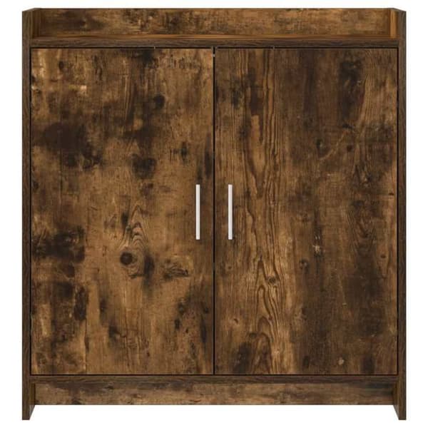 Maison Exclusive - Buffé Ek rökig 72 x 36 x 80 cm Ingenjörsträ