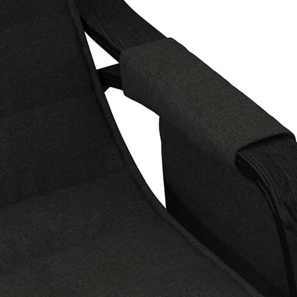 Maison Exclusive - Musta kangas keinutuoli Svart