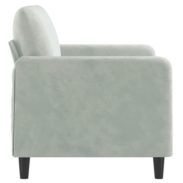 Maison Exclusive - 2-personers sofa i lys grå 120 cm velour
