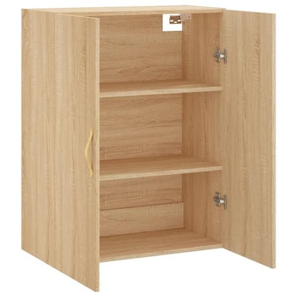 Maison Exclusive - Väggskåp ek sonoma 69,5x34x90 cm
