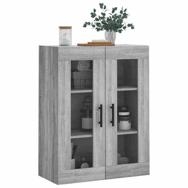 Maison Exclusive - Väggskåp sonoma grå 69,5x34x90 cm